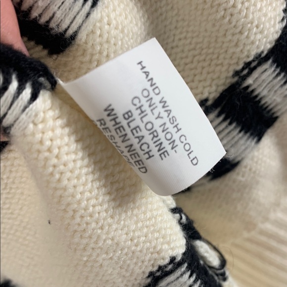 MARKET & SPRUCE | XL WOMEN COLLARED LONG CAPSULE  CARDIGAN | BEIGE TAN BLACK - Picture 4 of 9